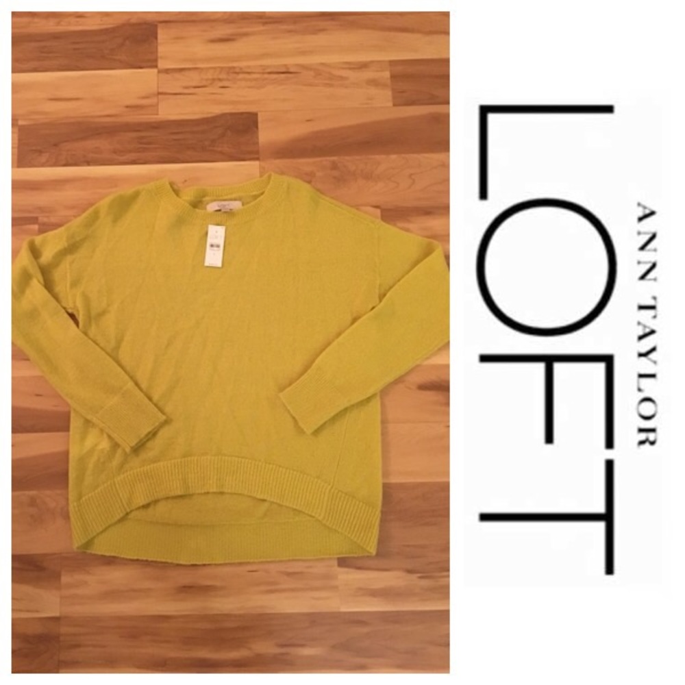 LOFT Hi-Lo Hem Sweater